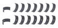 Rod Bearing Set Coated BBC 396-454