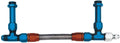 FUEL LINE DUAL FEED HOLLEY