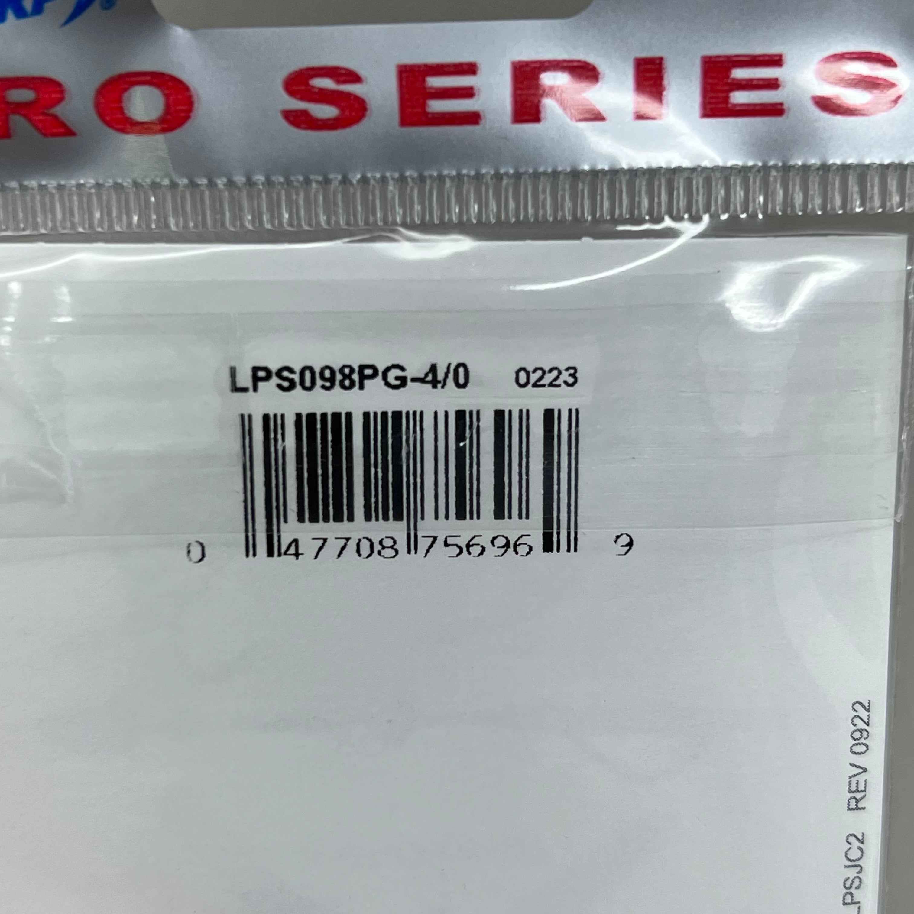 EAGLE CLAW (5 PACK) Round Bend EWG Worm Hook Platinum Blk #4/0 12pc LPS098PG-4/0