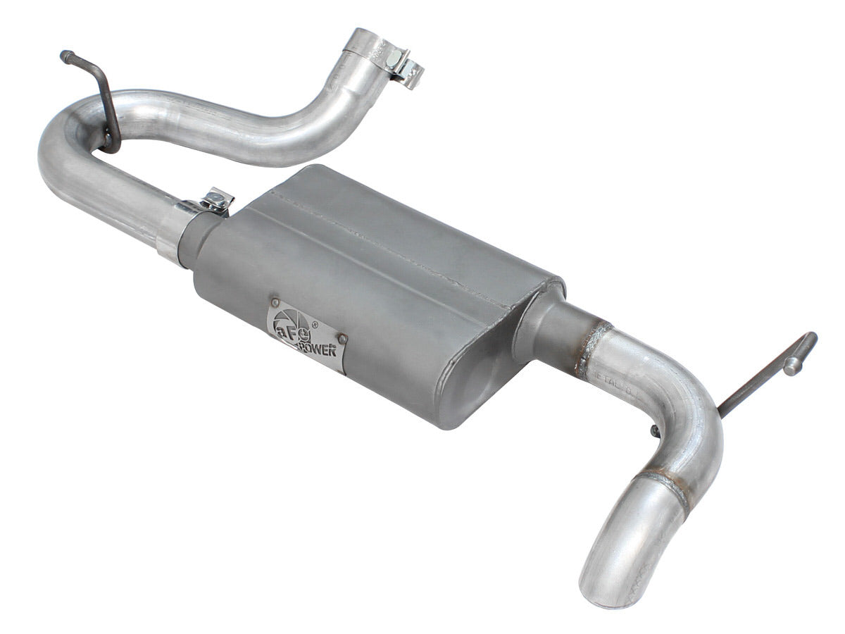 EXHAUST AXLE-BACK ALUMINIZED