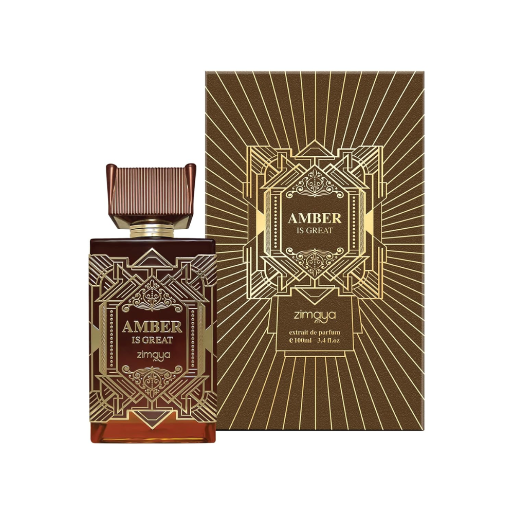 Afnan Zimaya Amber Is Great Eau de Parfum Unisex (3.4 oz)