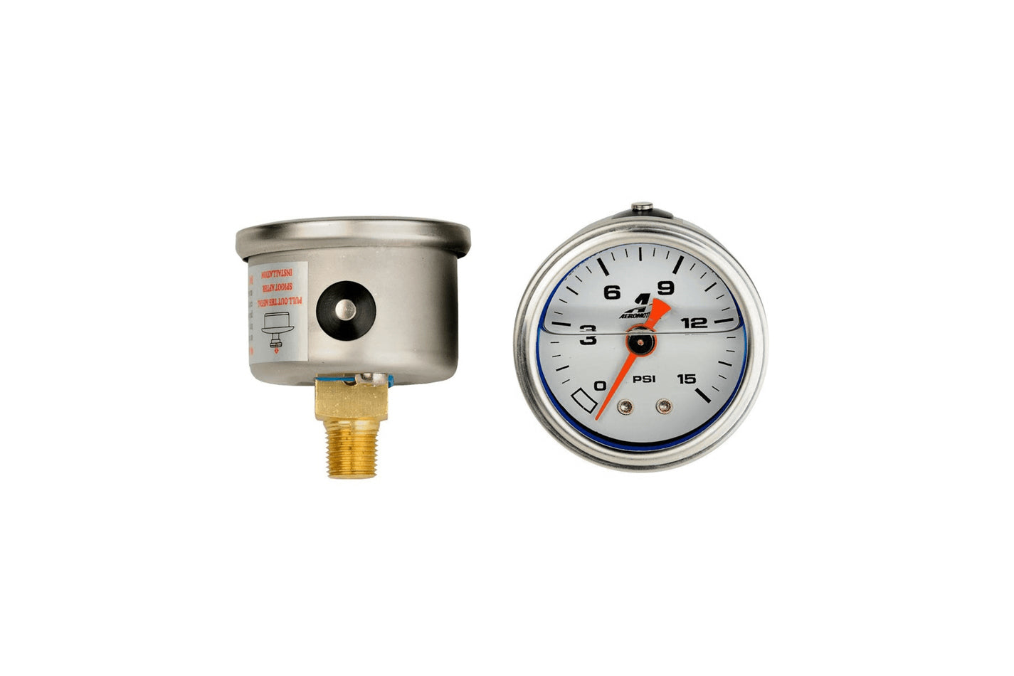 FUEL PRES GAUGE LF 0-15 PSI