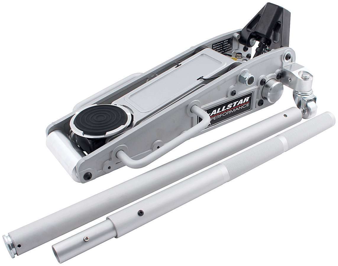 ALUM RACING JACK 6 PUMP SILVER