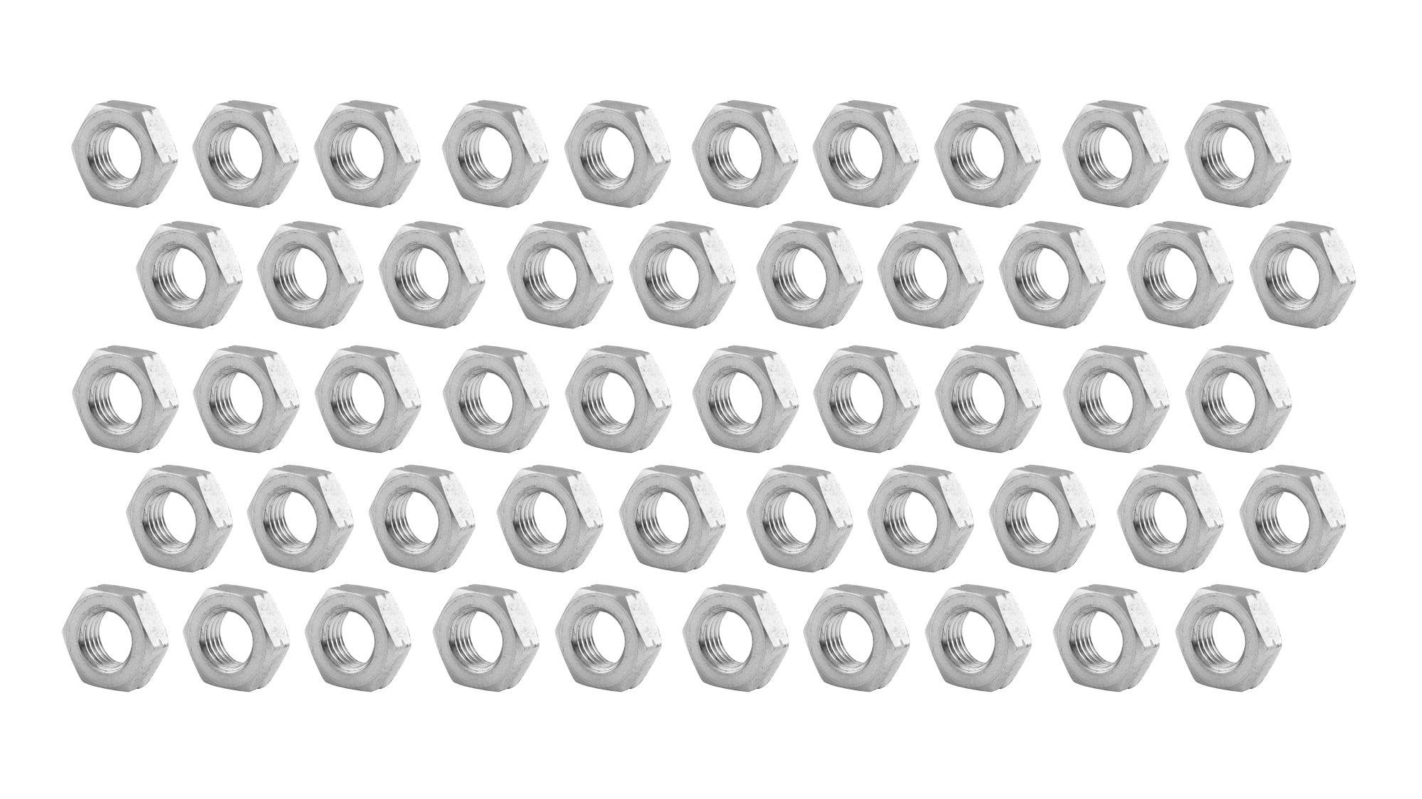 3/8 IN-24 LH ALUMINUM JAM NUTS