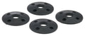 Scuff Plate Plastic Black 4pk