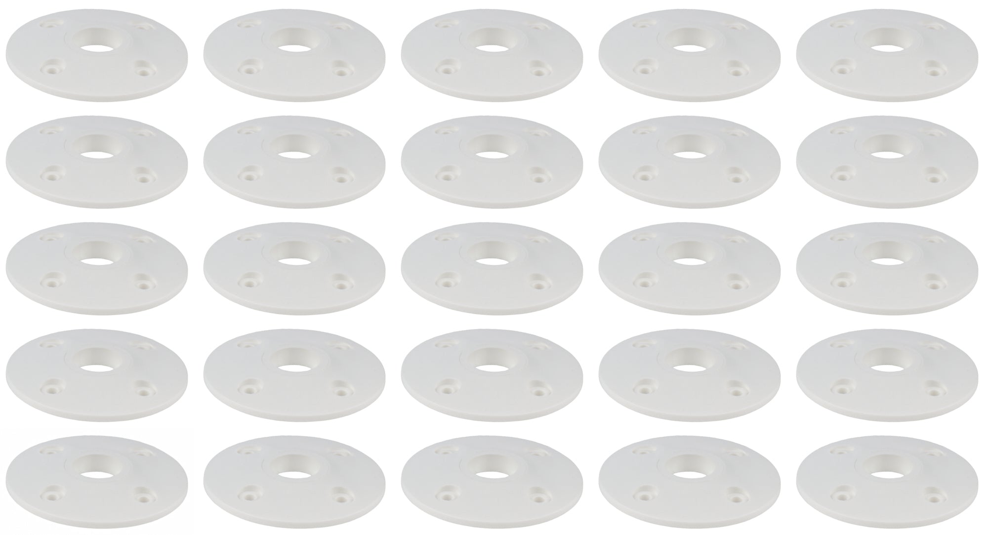 Scuff Plate Plastic White 25pk