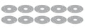 Scuff Plates Chrome 10pk