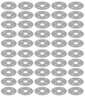 Scuff Plate Alum 3/8in Hole 50pk