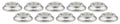 Tapered Spacers Alum 1/2in ID x 1/4 Long 10pk