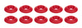 Countersunk Washer Red 10pk