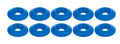 Countersunk Washer Blue 10pk
