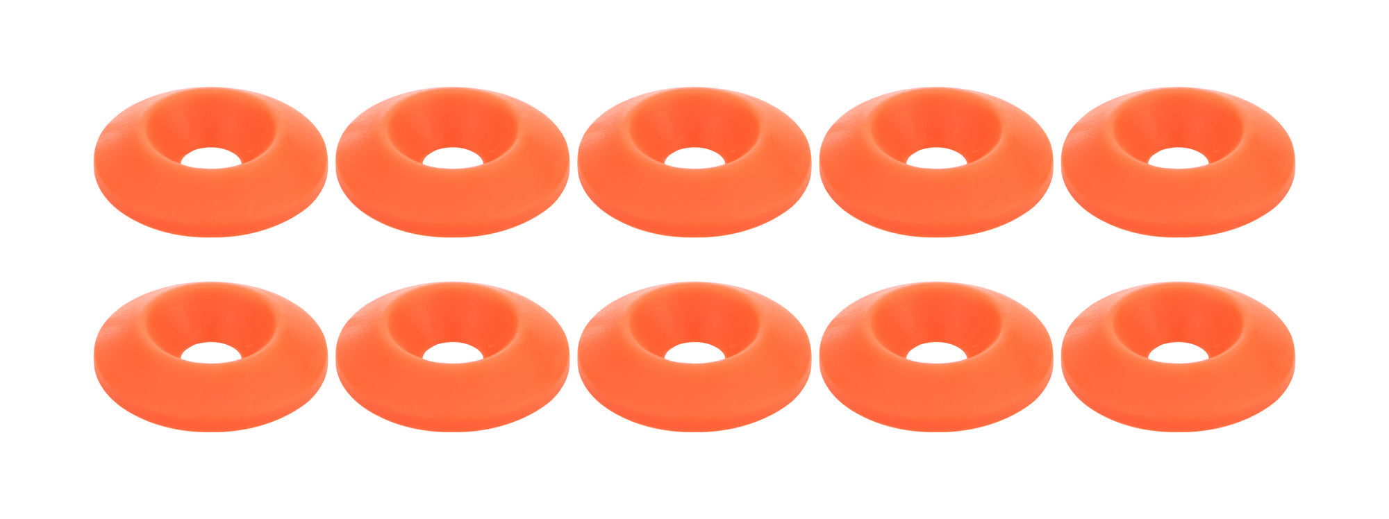 Countersunk Washer Fluorescent Orange 10pk