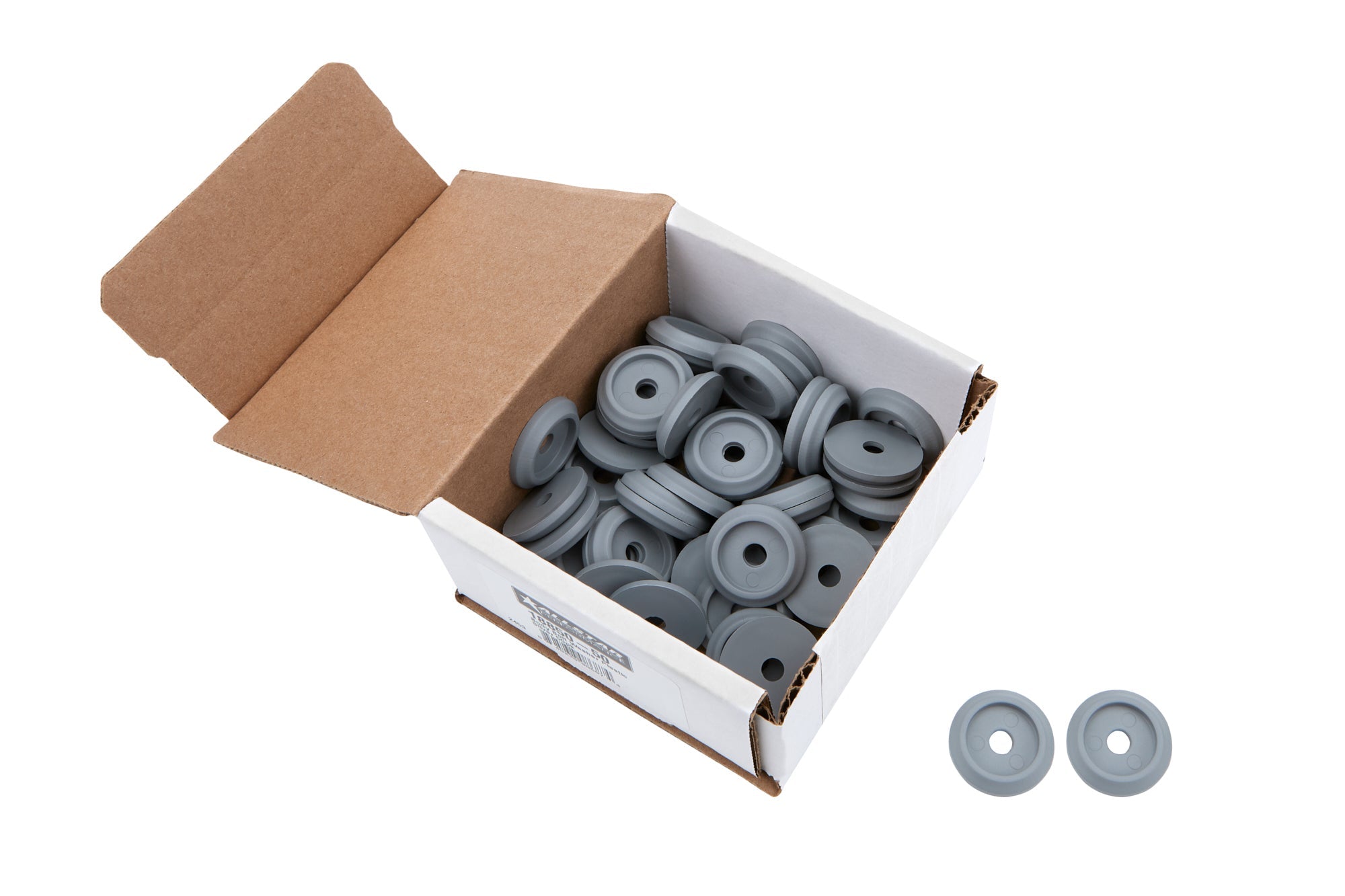 BODY BOLT WASHER PLASTIC SILVE