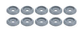 Body Bolt Washer Plastic Silver 10pk