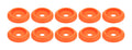 Body Bolt Washer Plastic Fluorescent Orange 10pk