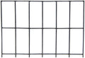 Steel Screen 2ft x 2ft 1in x 2in Rectangle