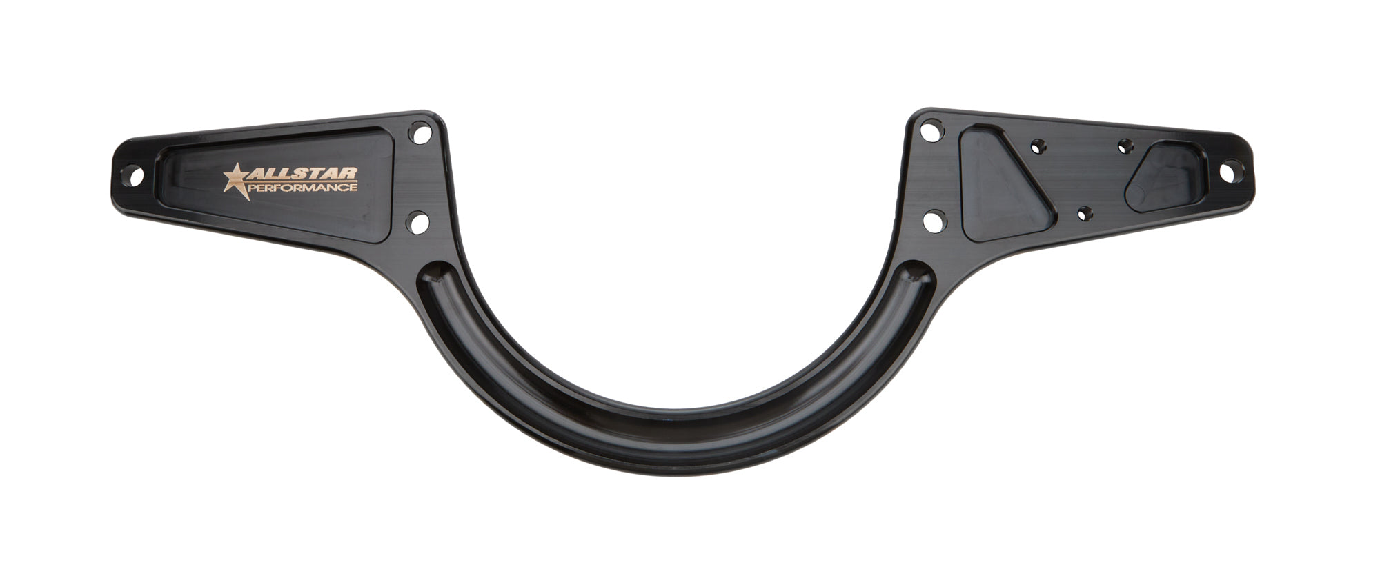 MOTOR PLATE 1-PIECE SOLID BLK