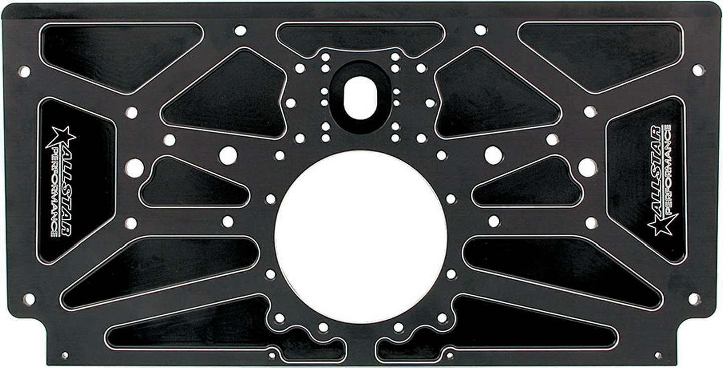 SPRINT REAR MOTOR PLATE BLACK