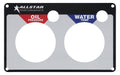 2 Gauge Panel Plate OP/WT