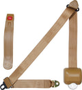 SEAT BELT  TAN  3-POINT  RETRA
