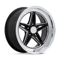WHEEL ALUM 18X7 BLK MACH
