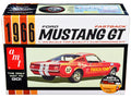 Skill 2 Model Kit 1966 Ford Mustang GT Fastback 1/25 Scale Model by AMT  free shipping USA