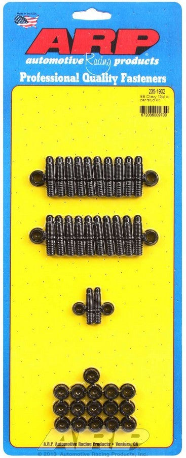 12 PT. OIL PAN STUD KIT BBC