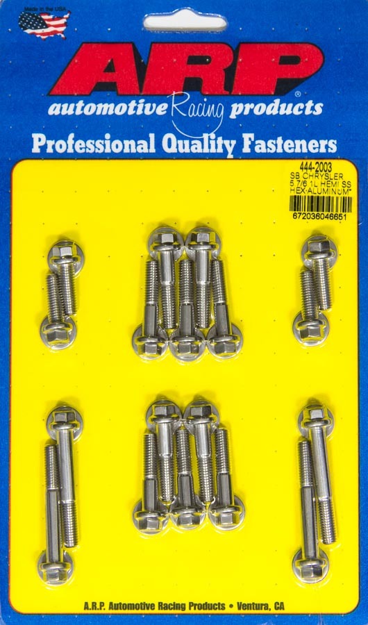 INTAKE MANIFOLD BOLTS
