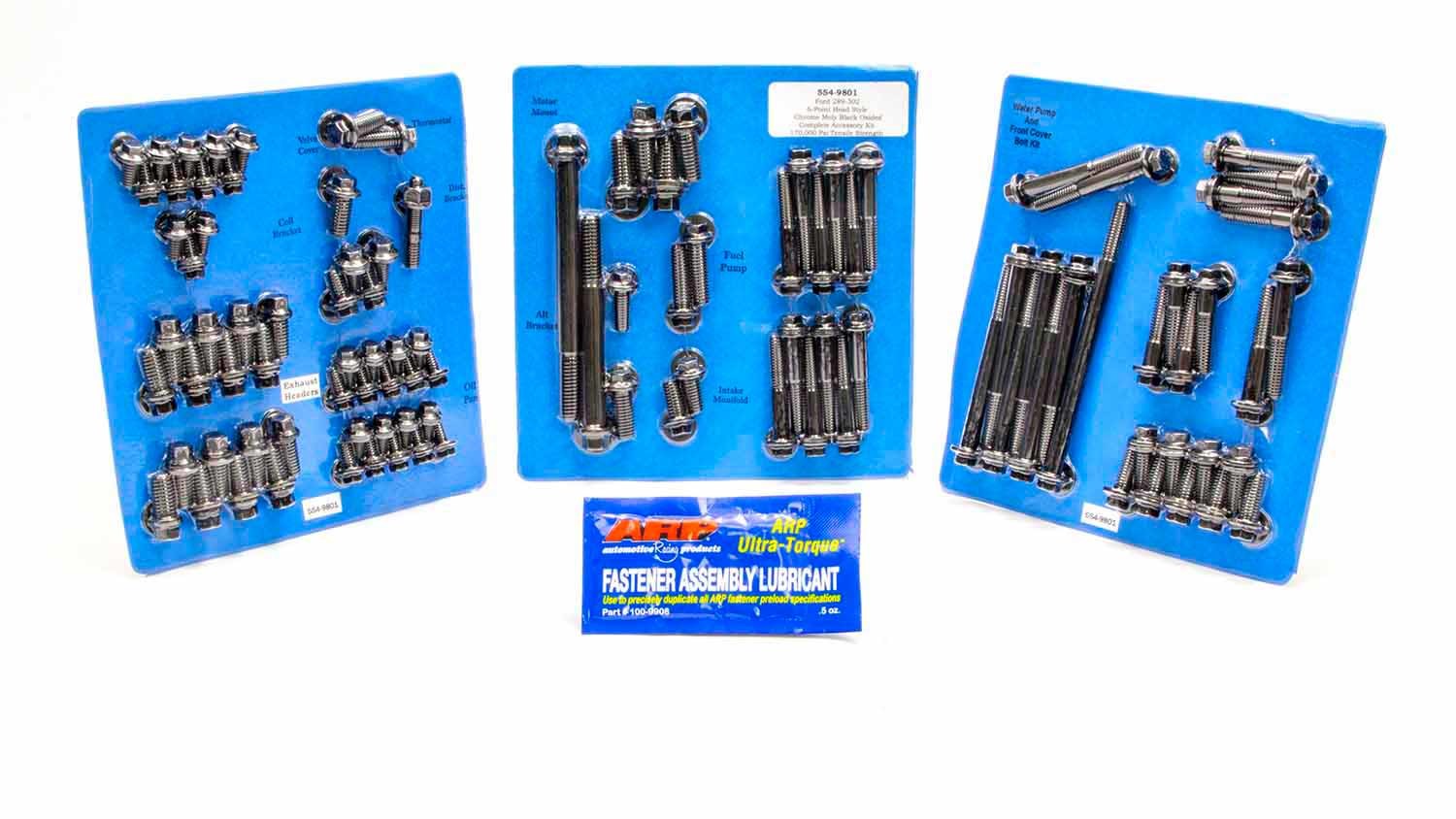 ENGINE BOLT KIT SBF HEX
