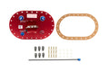 Fill Plate Alum. w/Flap Valve -8an Fitting