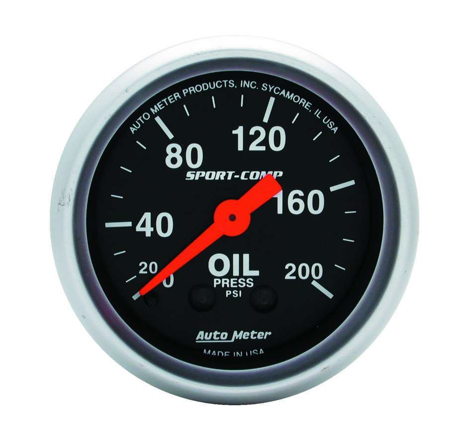 TD GAUG  OIL PRESSURE  2 1/16