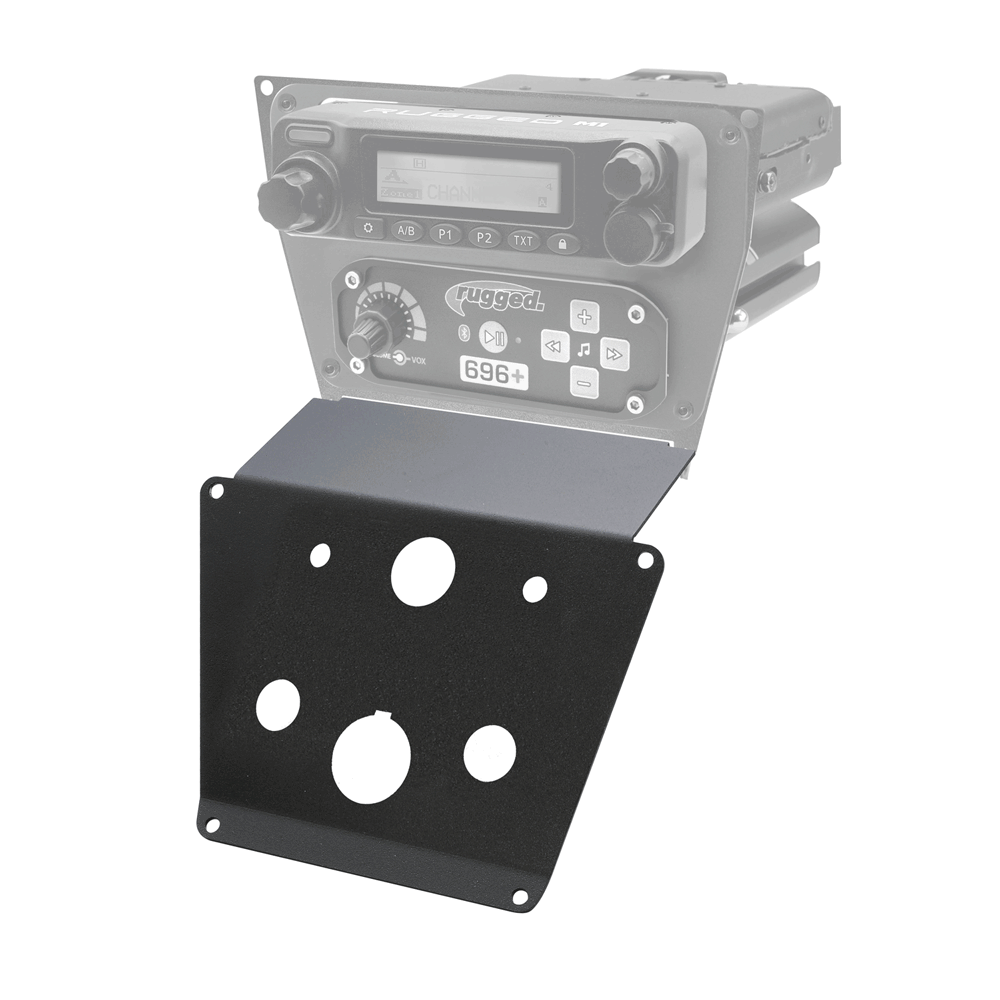 Lower Accessory Panel for Polaris RZR PRO XP RZR Turbo R and RZR PRO R Dash Mount Radio and Intercom - SPOD Switch Panel
