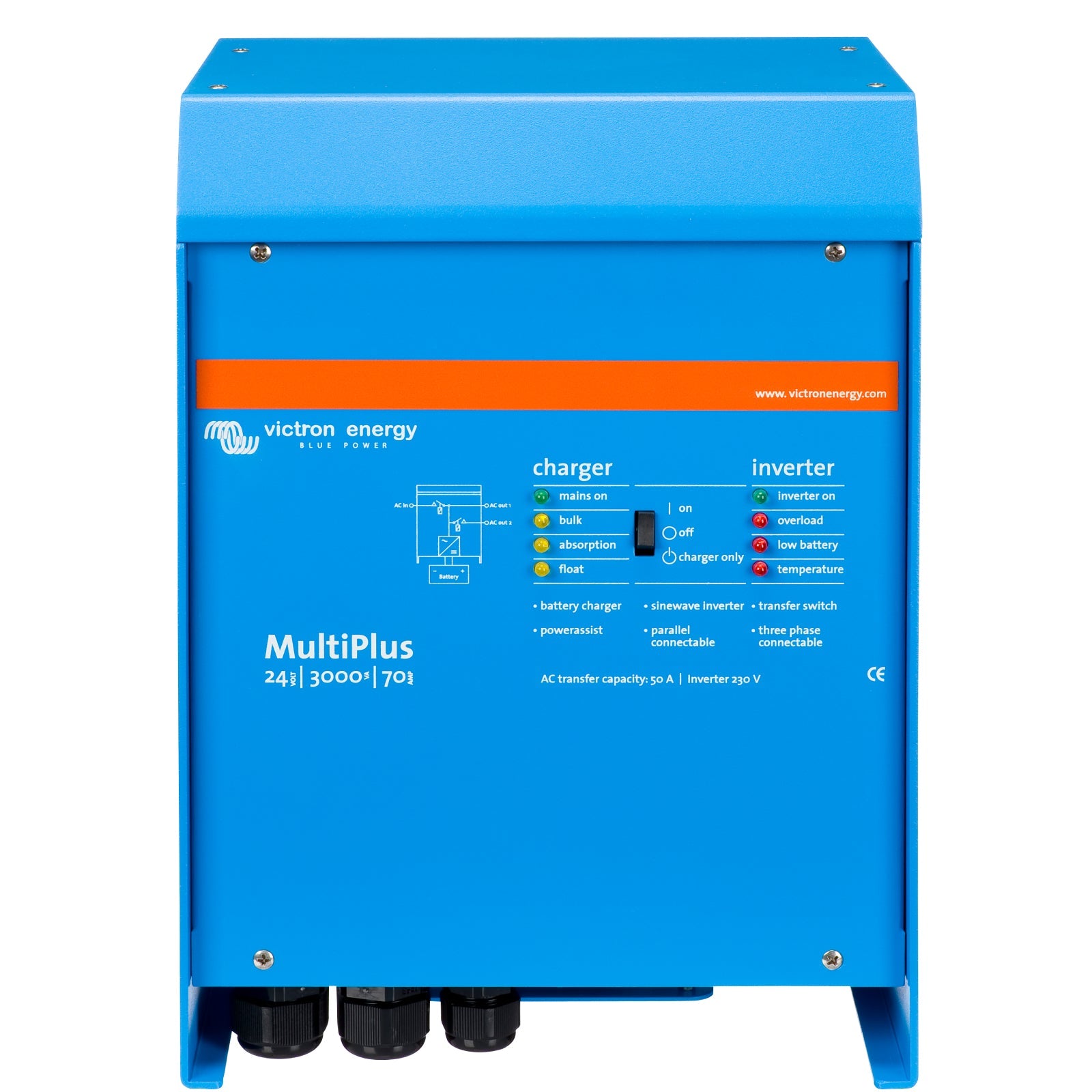 Victron - MultiPlus 24/3000/70-50 230V VE.Bus [PMP242301011]