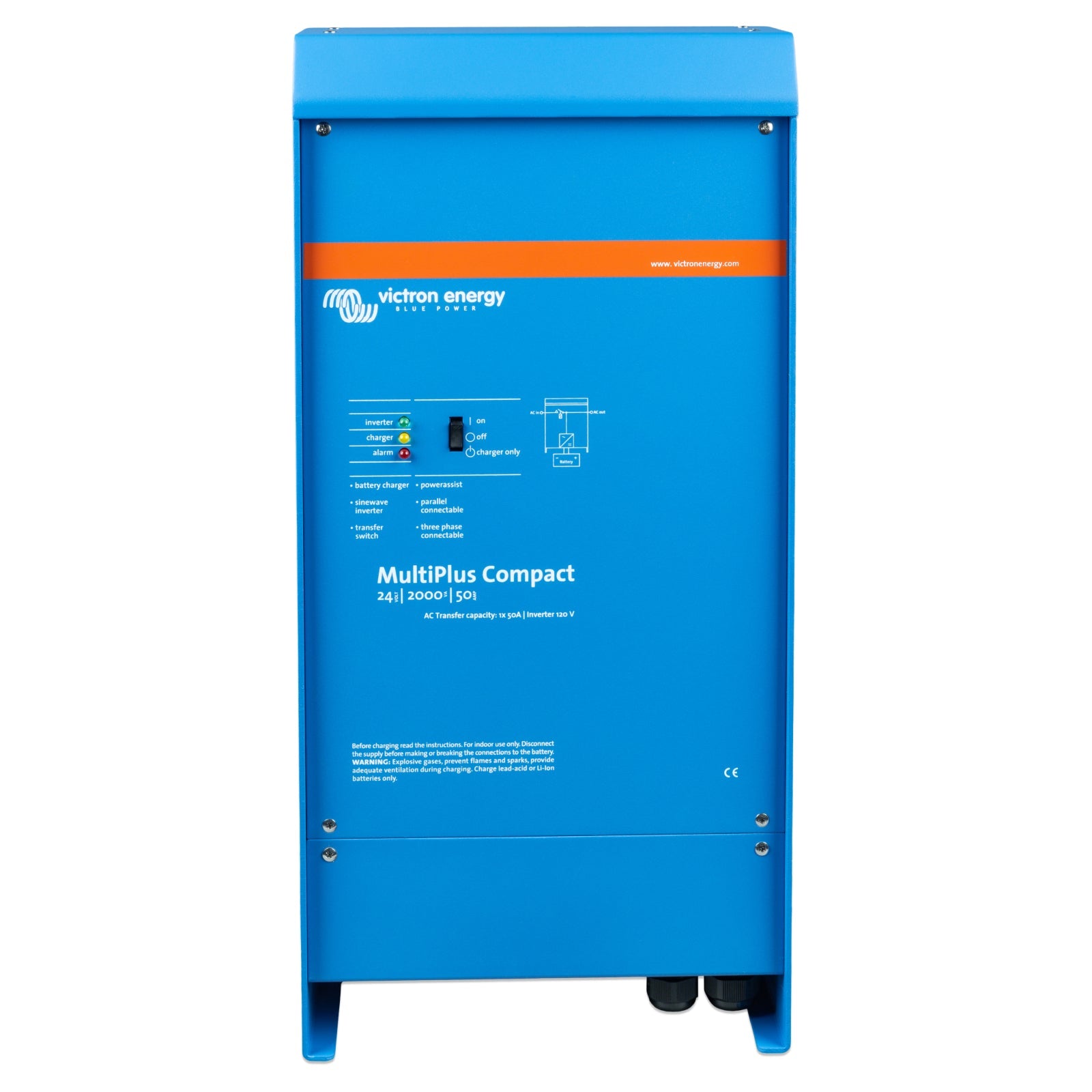 Victron - MultiPlus Compact 24/2000/50-50 120V VE.Bus [CMP242200100]