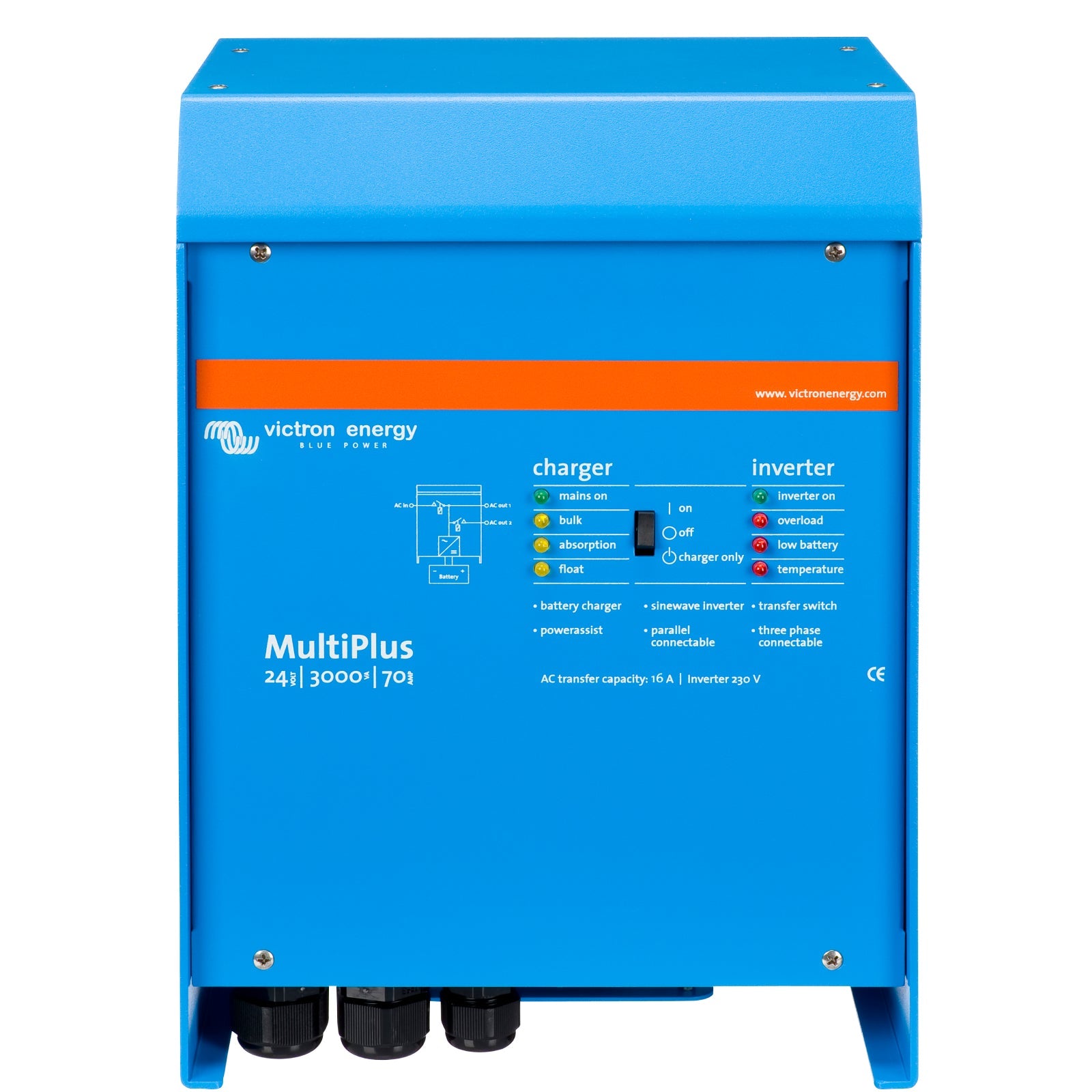 Victron - MultiPlus 24/3000/70-16 230V VE.Bus [PMP242300001]