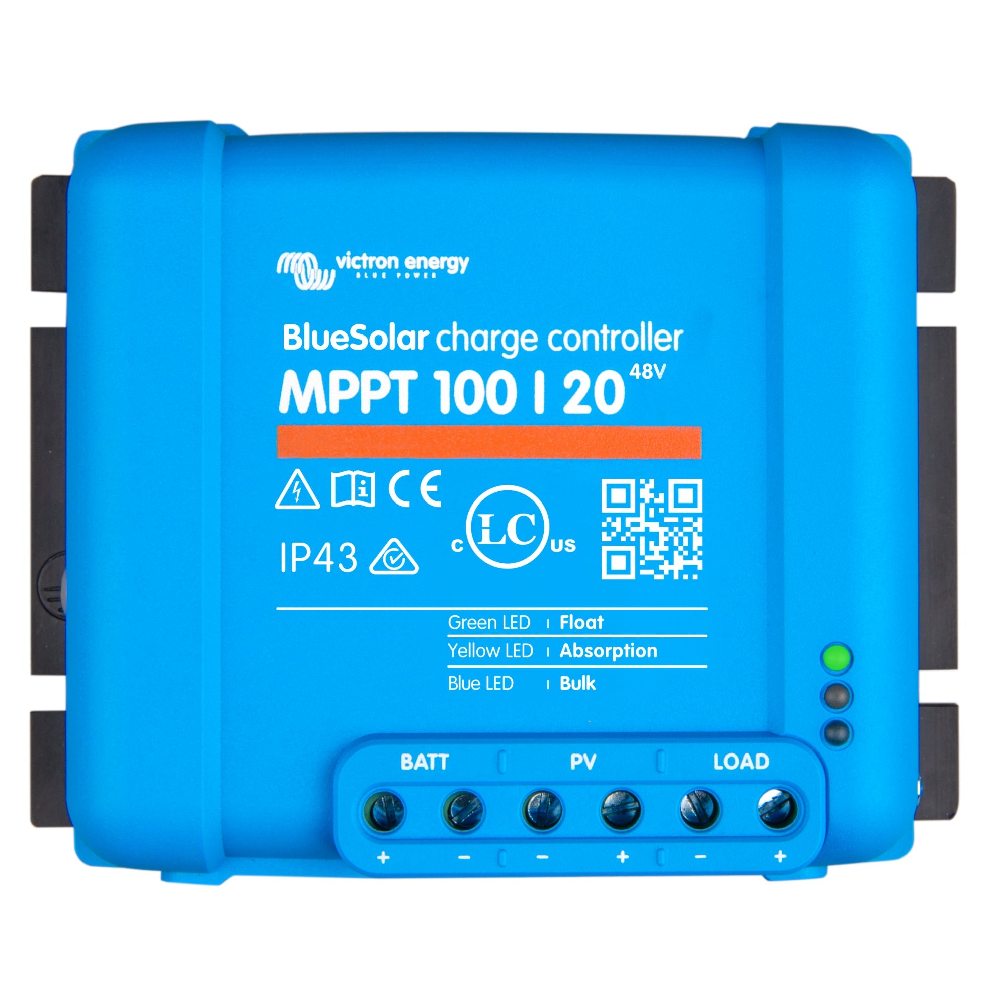 Victron - BlueSolar MPPT 100/20 (up to 48V) Retail [SCC110020170R]