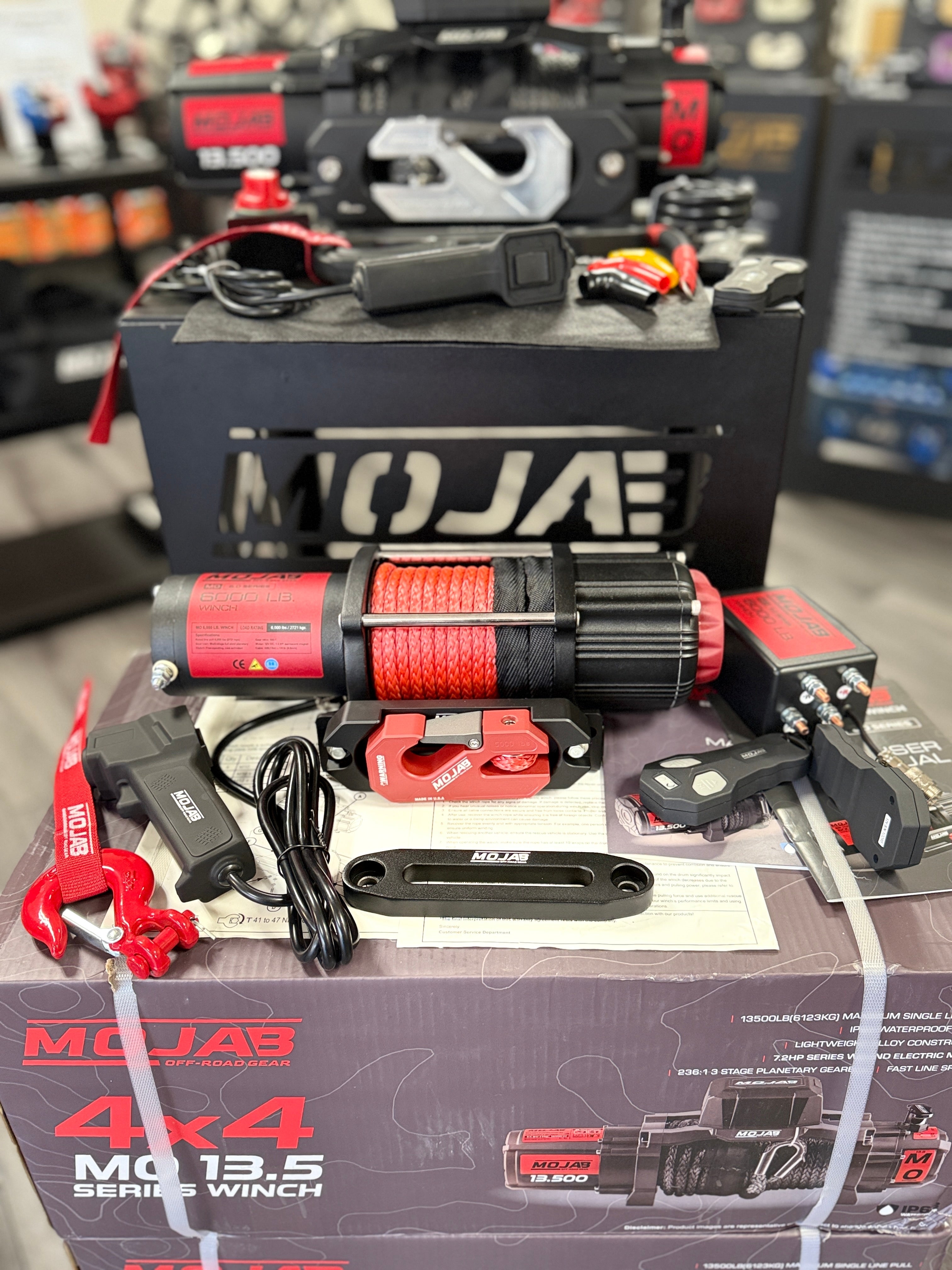 MO6.0 Series Electric Winch (Delivery is expected during the week commencing September 13th!)