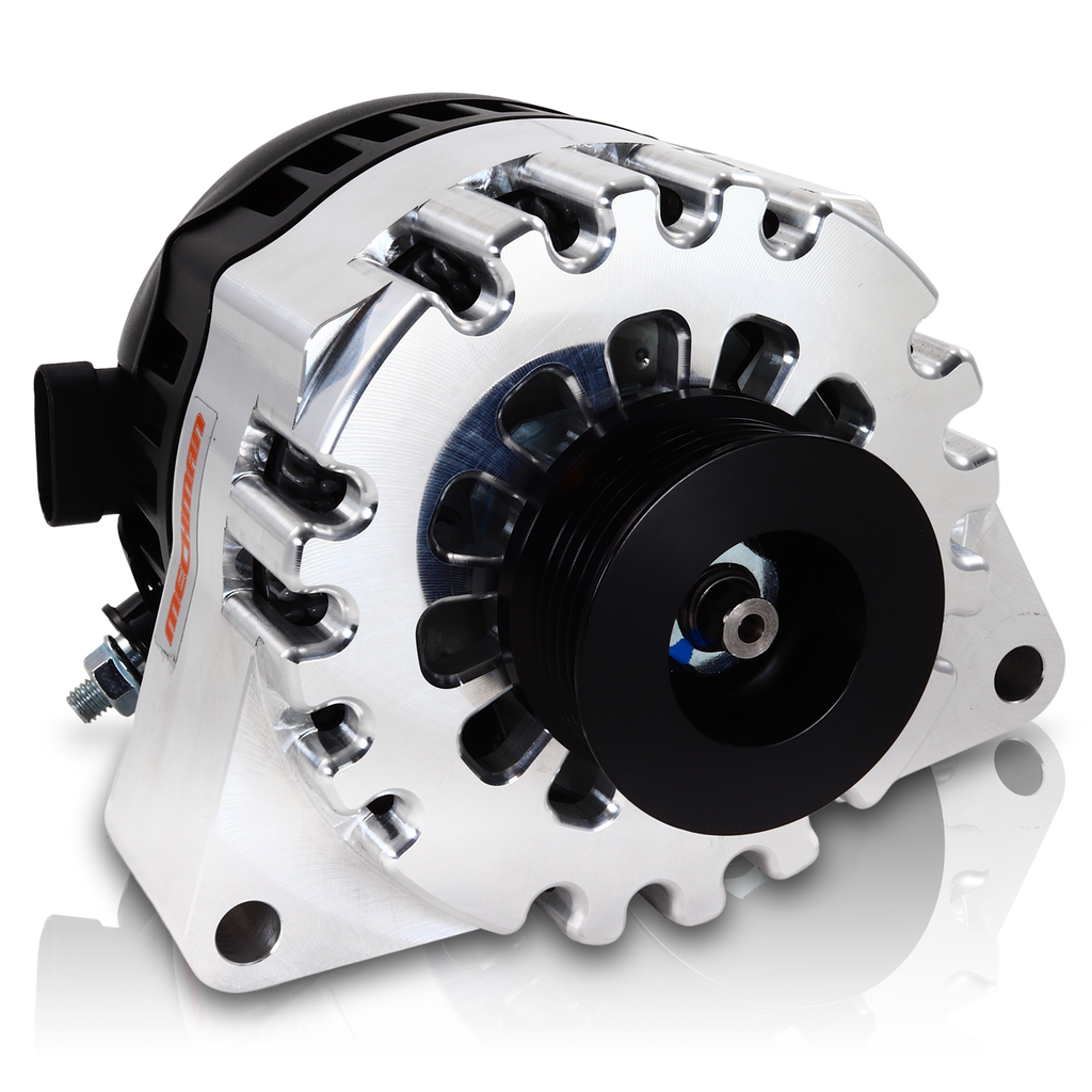 Mechman 240 Amp Billet Racing Alternator C5 / C6 Corvette 5.7L 6.2L - Machined