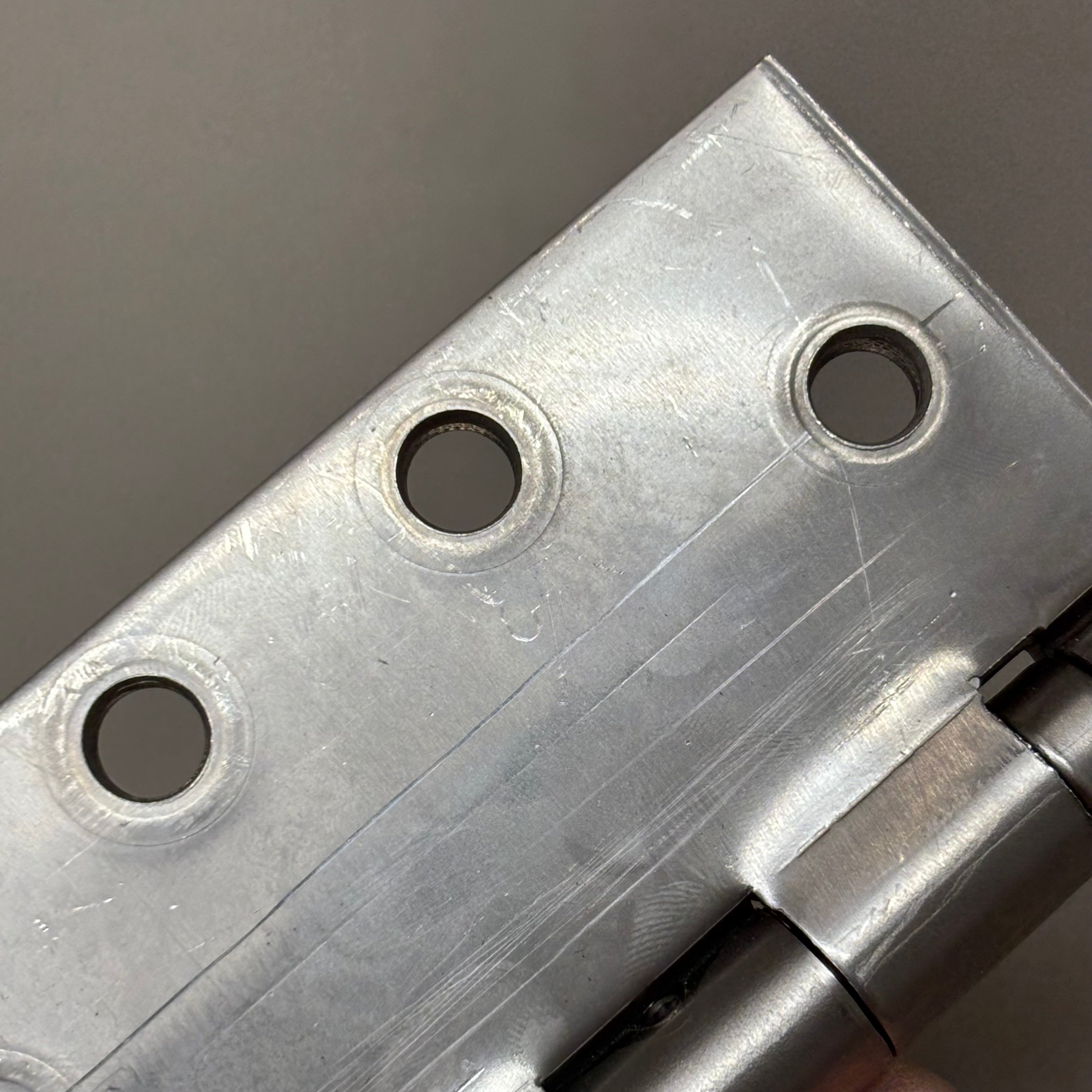 HAGER (3 PACK) Full Mortise Hinge 5 Knuckle Stainless Steel BB1191 Series 4.5"