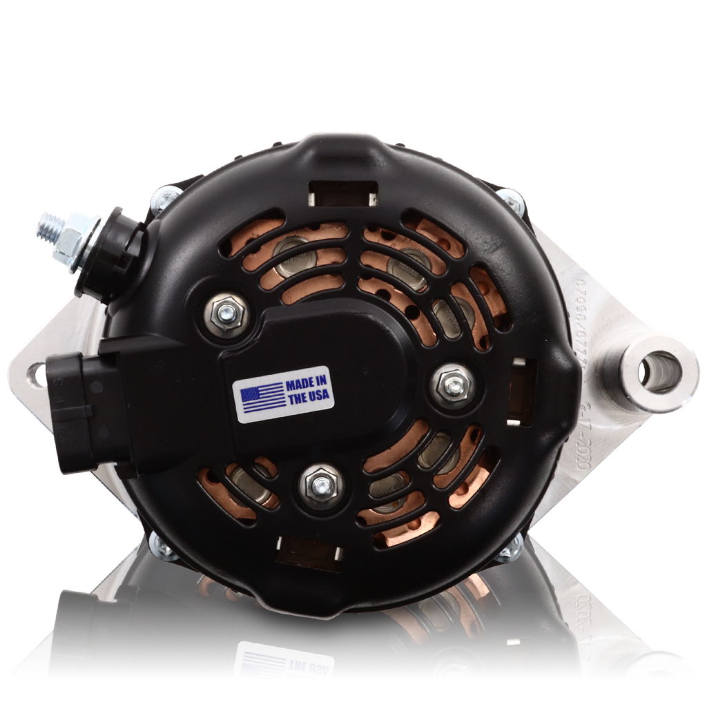 Mechman 170 Amp S Series Billet Racing Alternator 1979-2004 Ford 6/12 Ford 6S - Machined