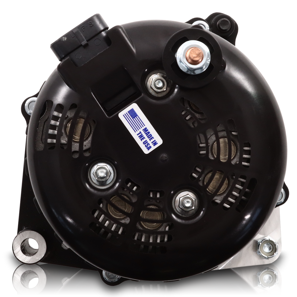 Mechman 370 Amp Elite Series Alternator 1987-1995 GM Truck / SUV - Black