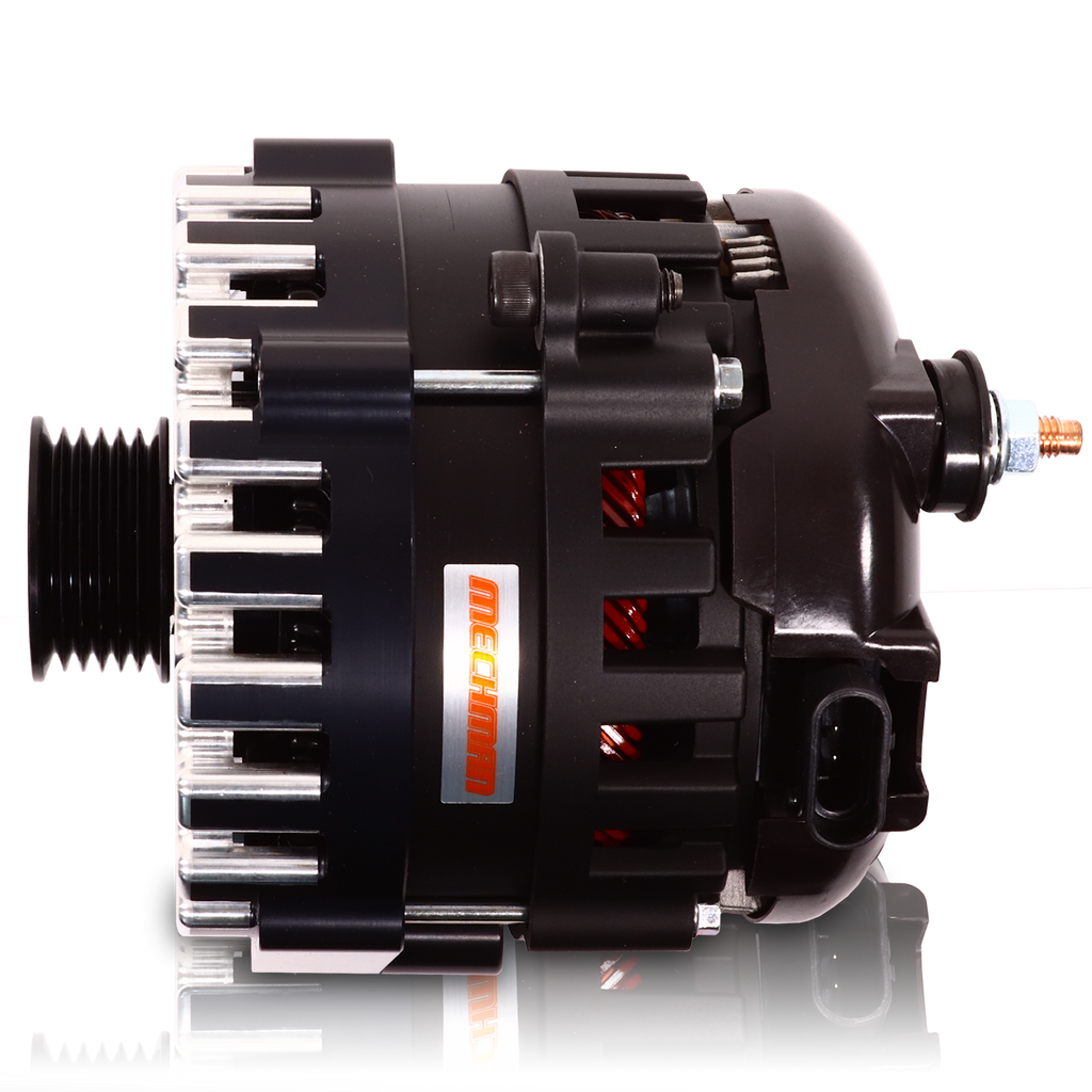 Mechman 370 Amp Elite Series Alternator 1987-1995 GM Truck / SUV - Black