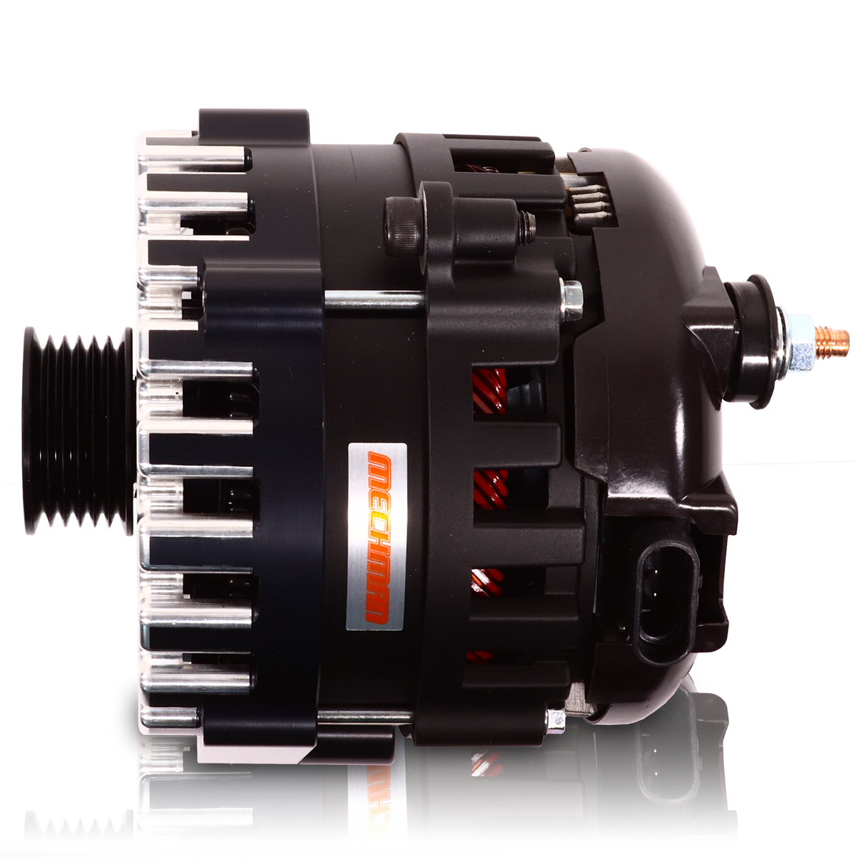 Mechman 370 Amp Elite Series Alternator 1987-1995 GM Truck / SUV - Black