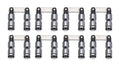SBF Solid Roller Lifter Set .874  On-Center
