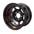 Wheel 15x7 D Hole 4 x 100mm 3.5in Black