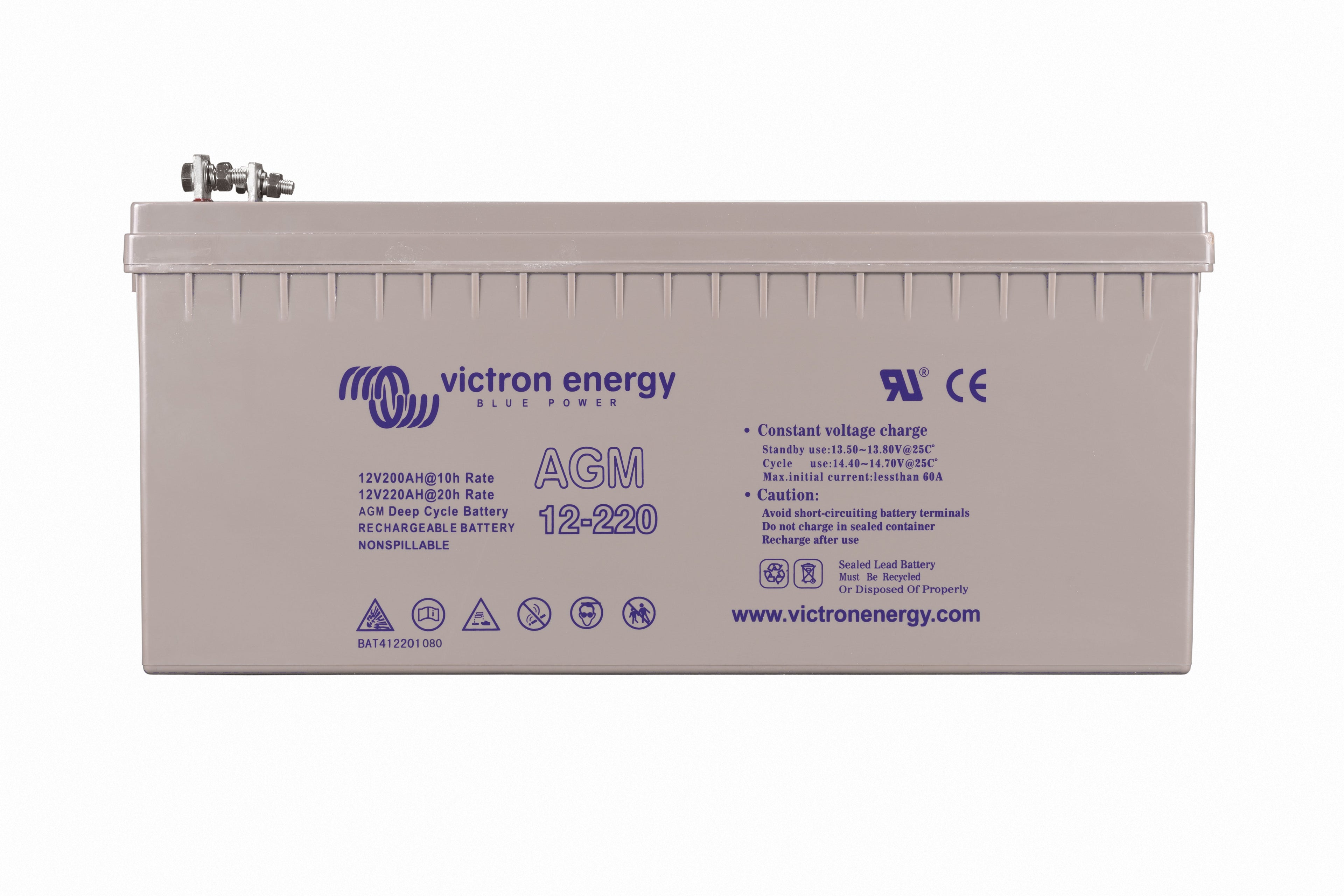 Victron - 12V/220Ah AGM Deep Cycle Batt. [BAT412201084]