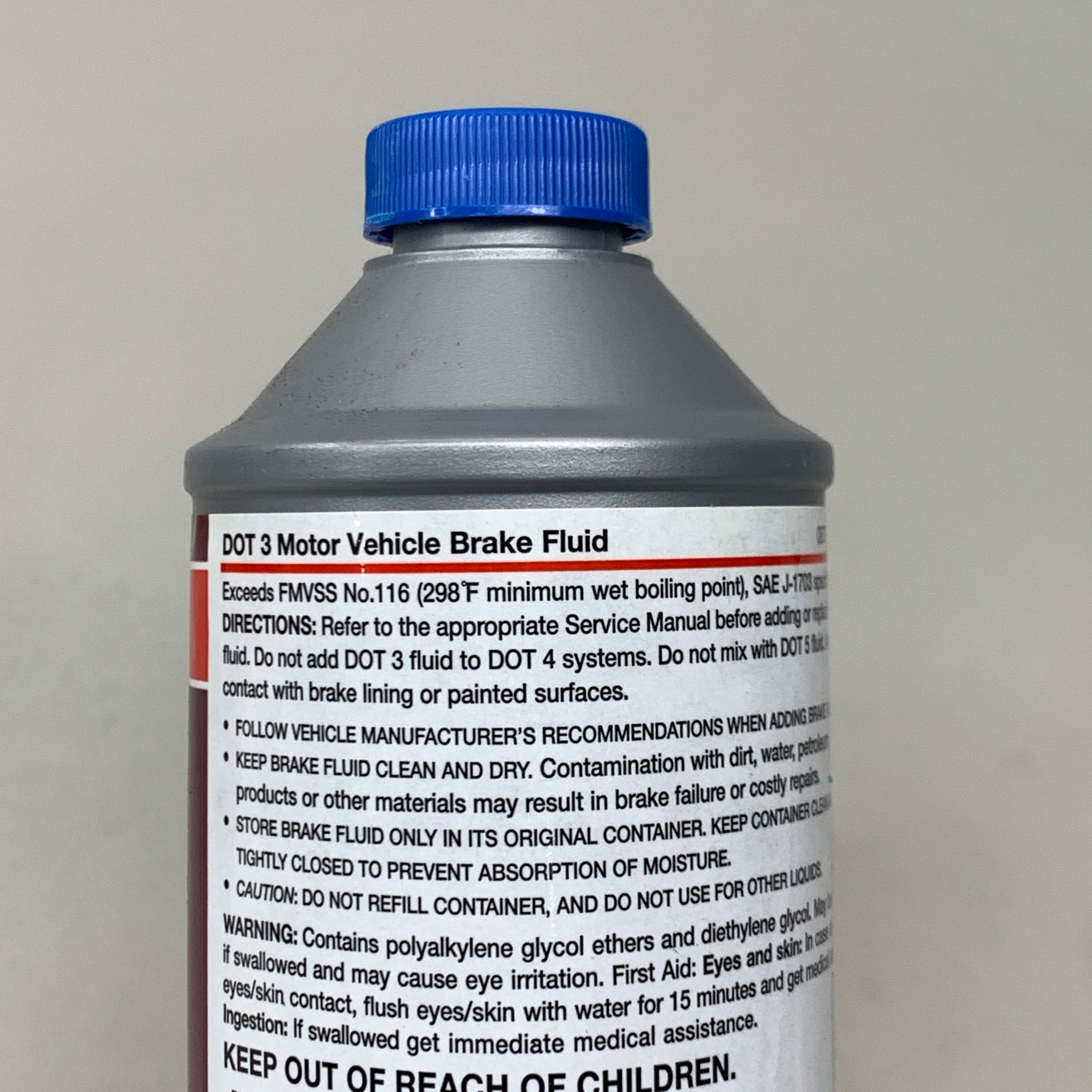 ZA@ HONDA (3 PACK) Genuine Dot 3 Brake Fluid Advanced Protection CU08740