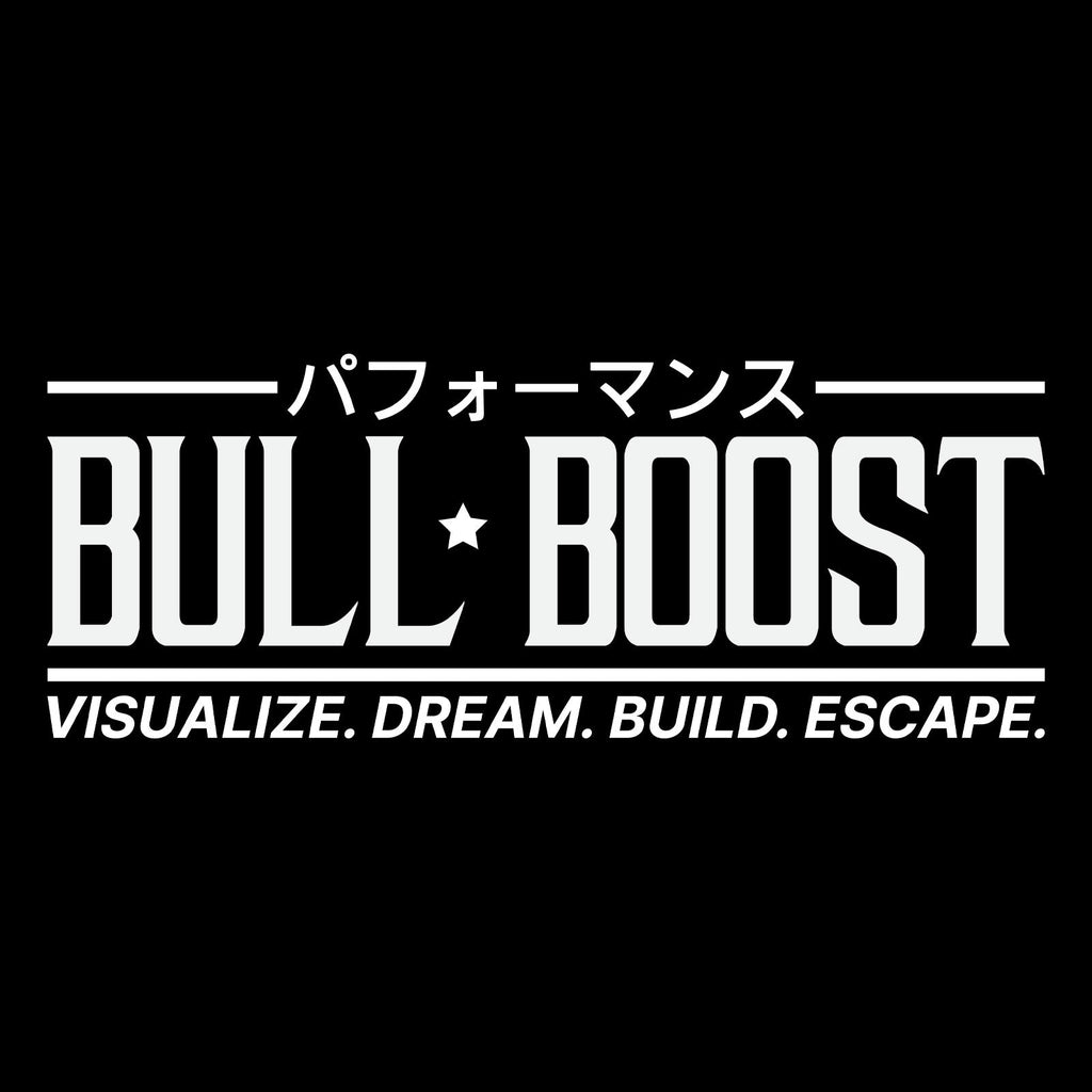 Bull Boost Visualize Vinyl Window Sticker - XL Slap