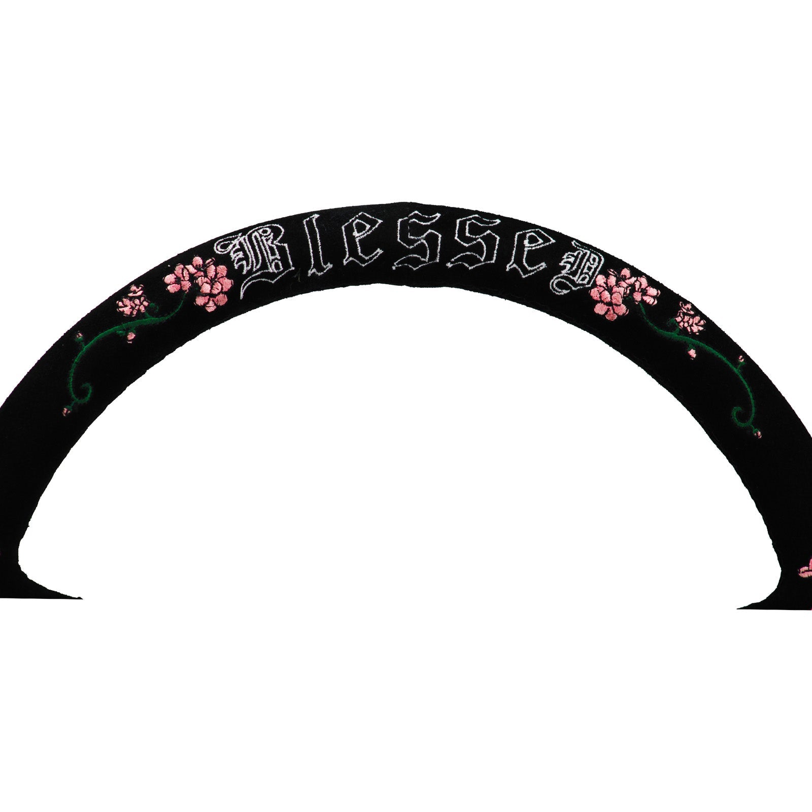 Blessed Universal 350mm 3" Deep Dish 6-Bolt Steering Wheel Red Suede Alcantara