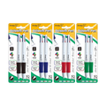 Bolígrafos Ballpoint 2?pk 4 colores